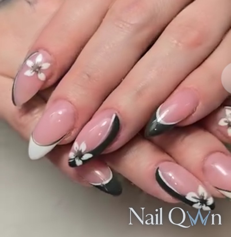 Handpainted florals