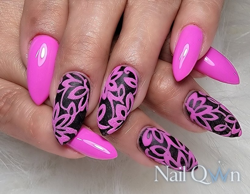 Handpainted florals
