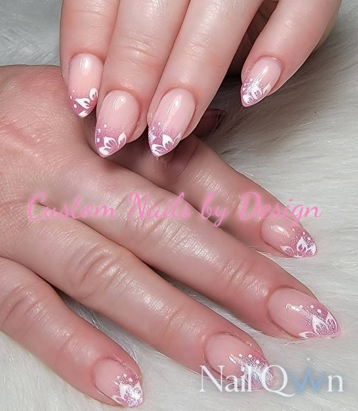 Handpainted florals