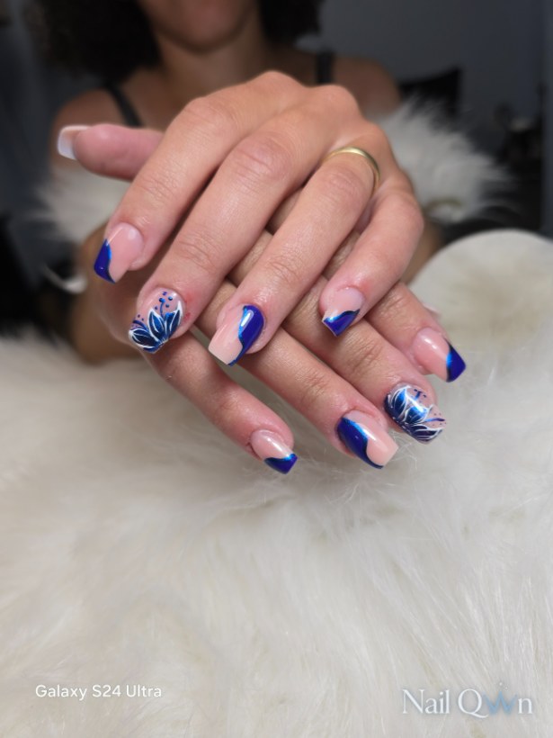 Handpainted florals