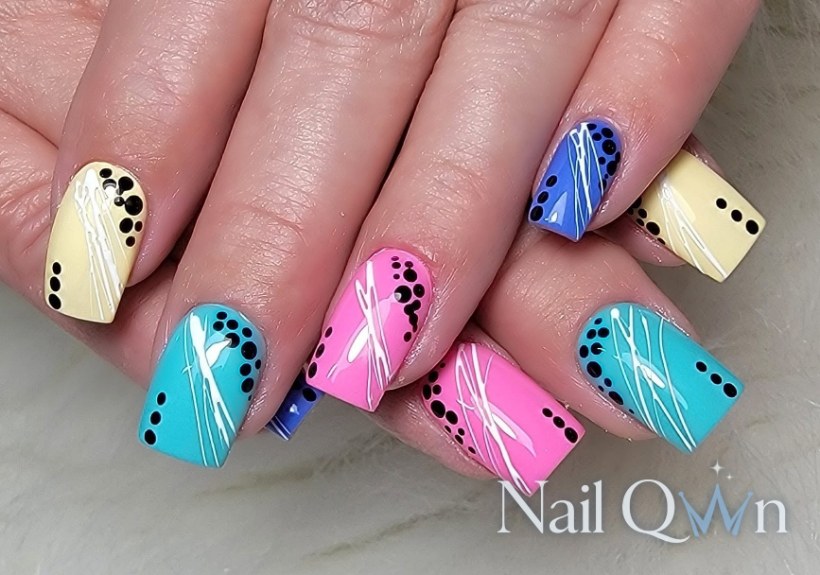 Abstract, whimsical 