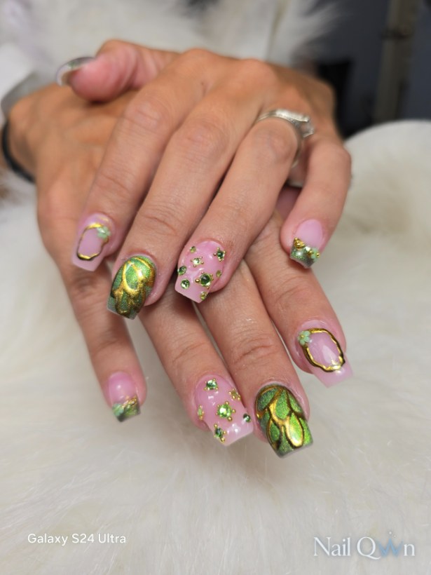 Sculptured, Hand Painted