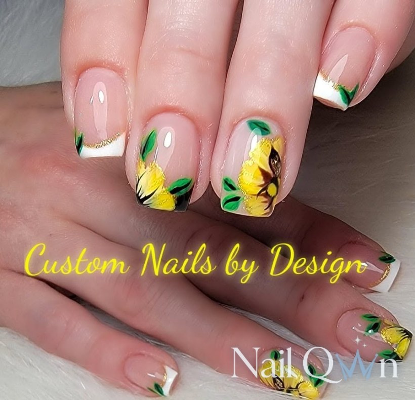 Floral, Hand Painted