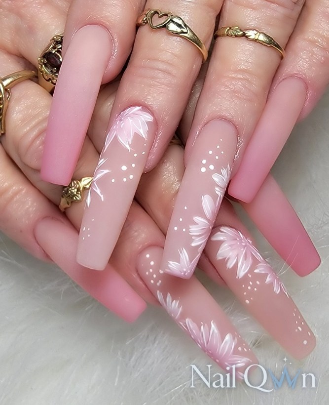 Floral, Hand Painted