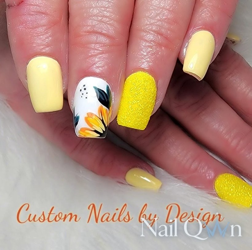 Floral, Hand Painted